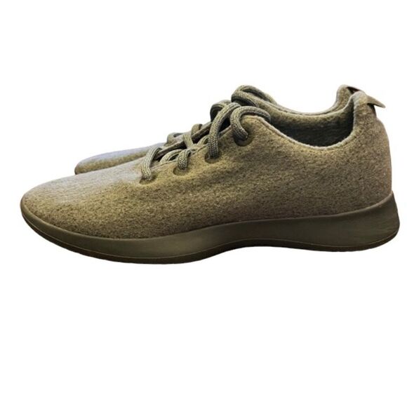 Allbirds Wool Runners Ladies Dark Sage Green Laced Size 9 - Picture 5 of 10